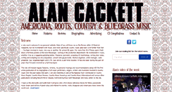 Desktop Screenshot of alancackett.com